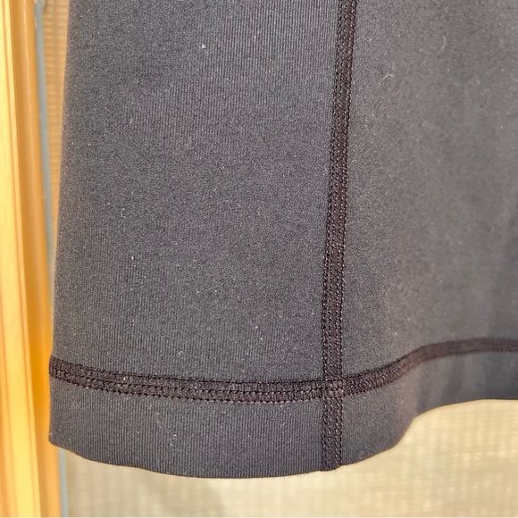 Lululemon Groove Crop Pants Black Multicolor Stripe Waist Band Reversible Size 6 - Picture 13 of 16